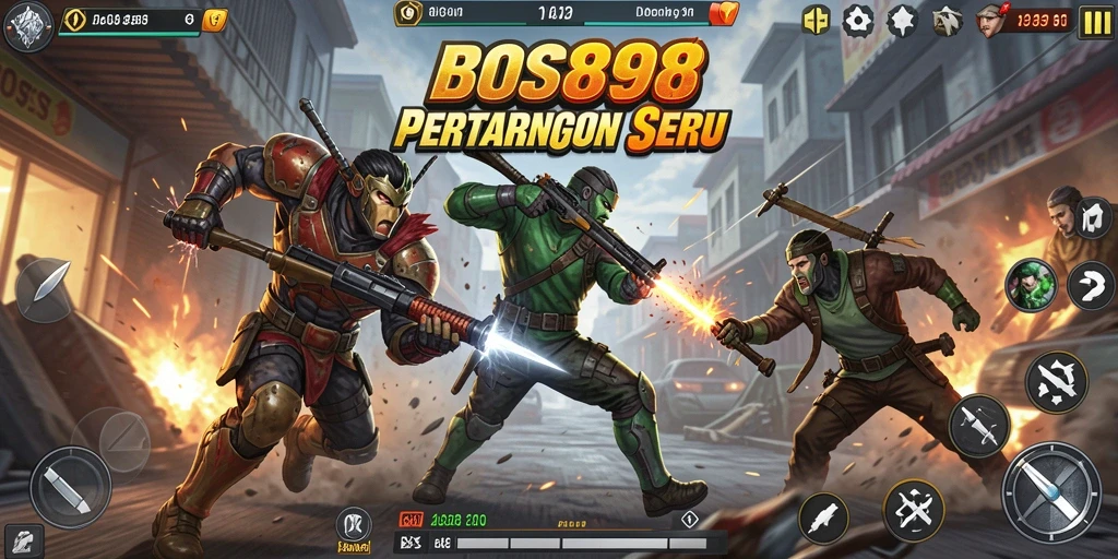 Gameplay seru dengan pertarungan aksi yang menegangkan.