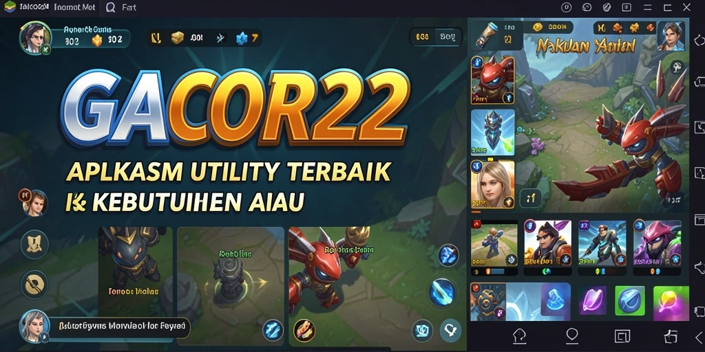 Tampilan antarmuka GACOR22 yang sederhana dan efektif untuk semua pengguna.