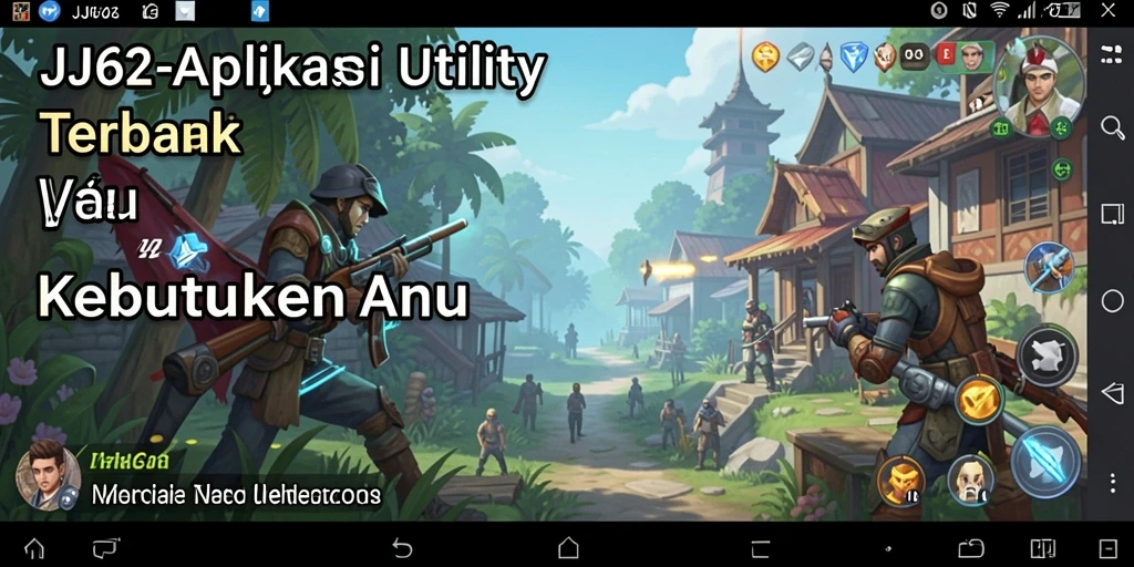 Tampilan screenshot utama JJ62 yang menunjukkan kemudahan penggunaan aplikasi Utility.