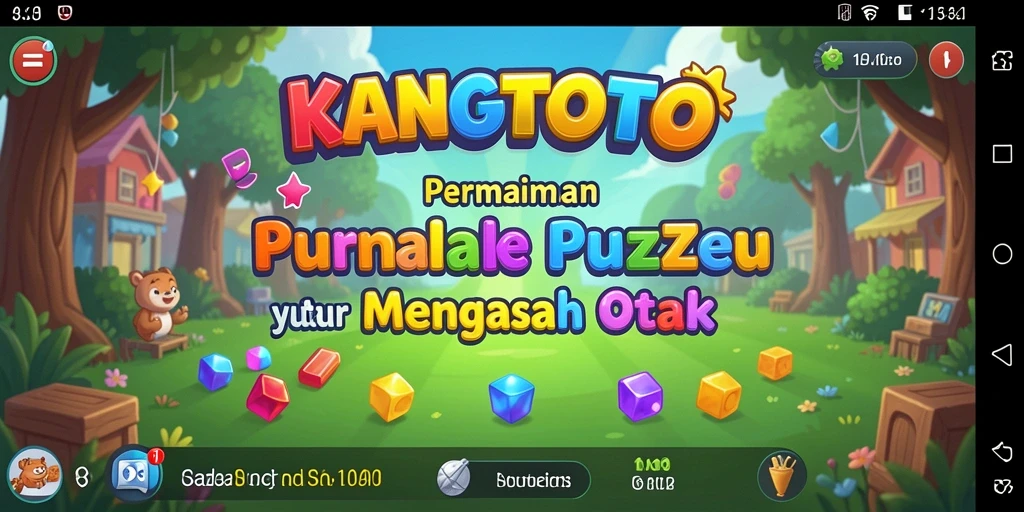 Screenshot gameplay KANGTOTO menampilkan teka-teki yang menarik dan menantang.