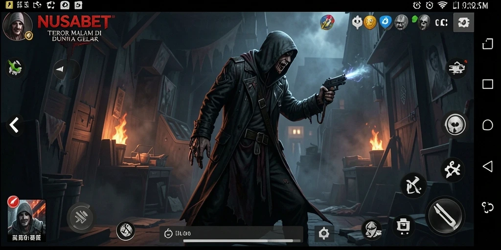 Gameplay intens di NUSABET yang menampilkan kebangkitan horor.