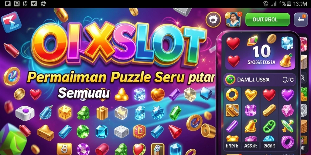 Screenshot gameplay OLXSLOT menampilkan tantangan puzzle yang menarik.
