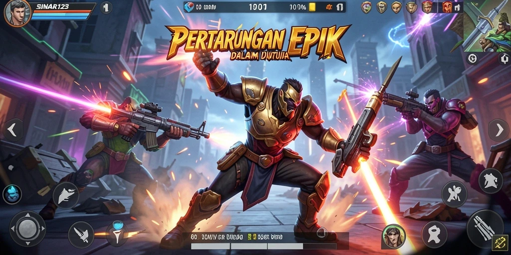 Tampilan menarik dalam aksi pertarungan di SINAR123.