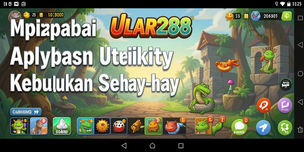 Screenshot ULAR288 menunjukkan antarmuka yang intuitif dan fitur pengingat yang berguna.