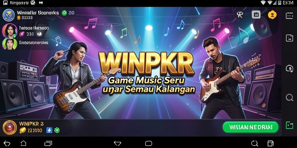 Tampilan gameplay <strong>WINPKR</strong> yang seru dan interaktif dengan musik favorit.
